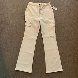 PacSun High Rise Bootcut Jeans Size 27 - Cream Color - New with Tags!